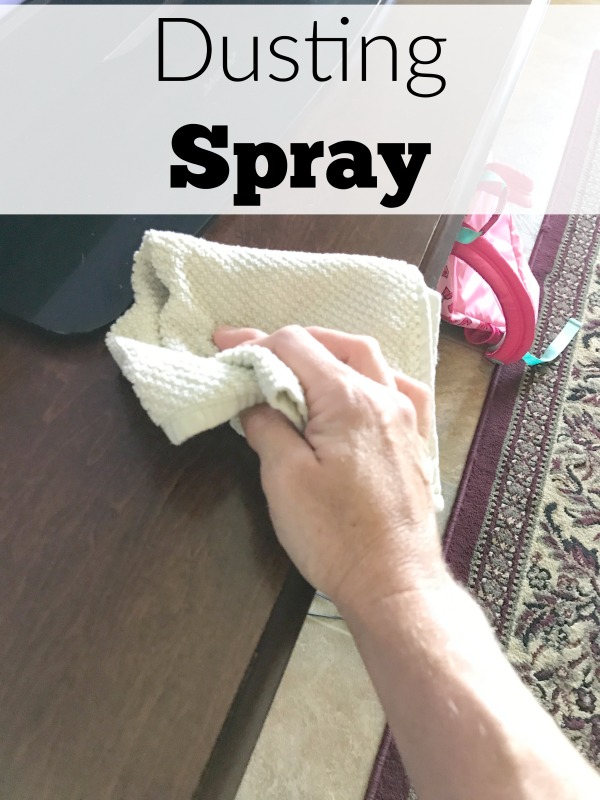 DIY dusting spray. Natural is cheaper and better for you.