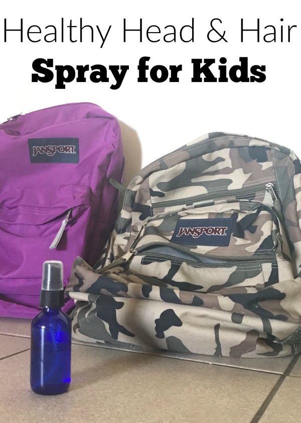 Fend off the icky hair critters with this healthy head spray that doubles as a hair detangler for kids. It's all natural, and kid-safe.