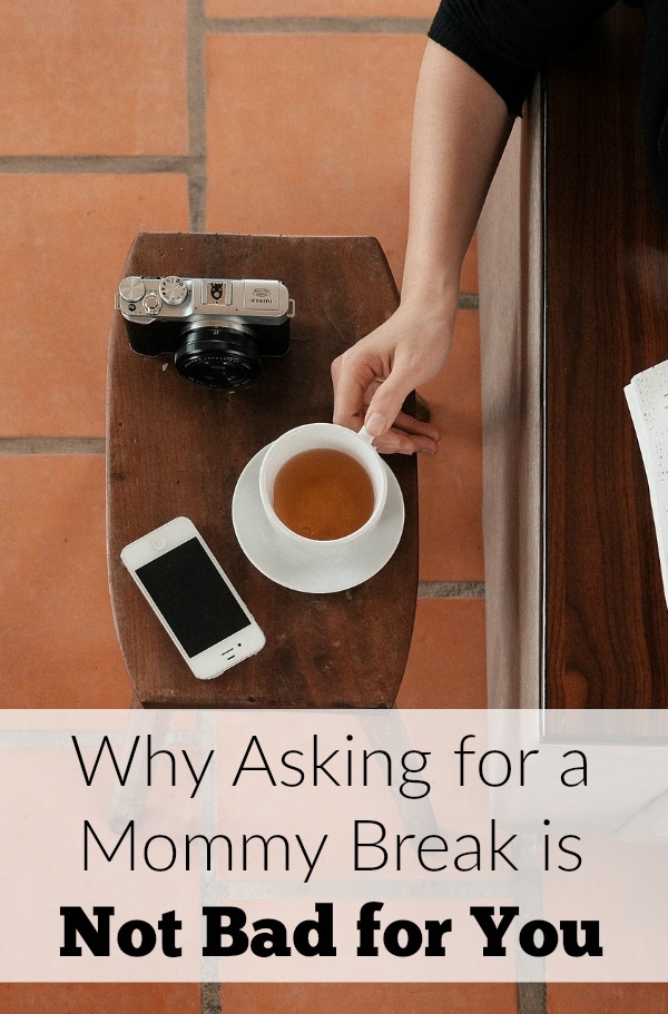 Asking for a mommy break is not bad for you. Here are 3 reasons why you need to take time for yourself. Me time is necessary as a stay-at-home mom or a working mom.
