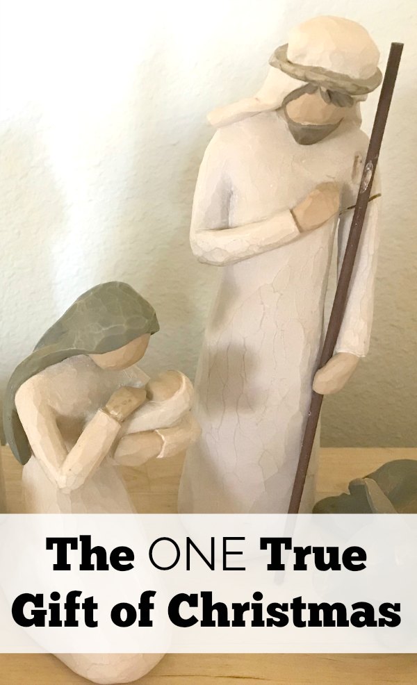 My journey today as a Mom, is filled with trial and concerns, yet I will not fret. I feel that my greatest Christmas gift I can give to my children is the story of Jesus. He is our love story after all.