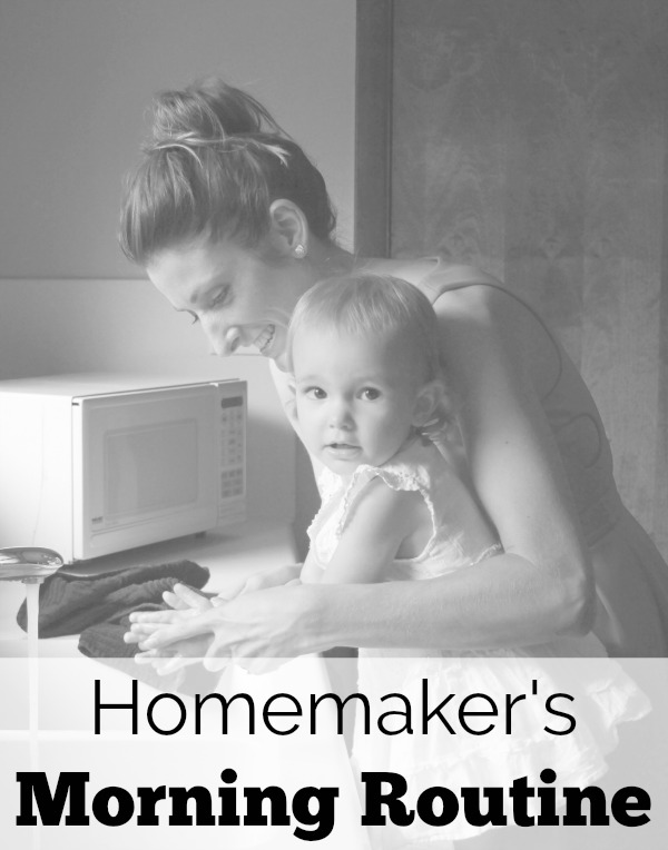 Get this simple homemaker morning routine to feel more organized and successful each day.