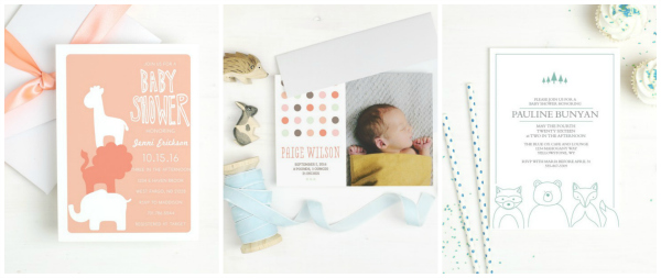 Animal Baby Shower Invitations