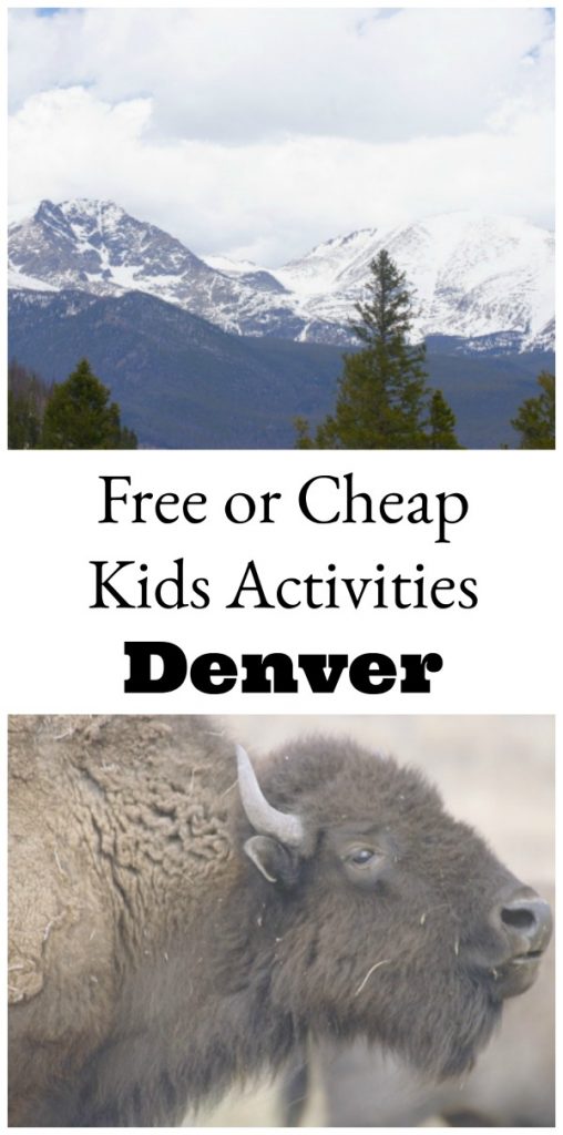 Free or cheap kids activities in Denver, Colorado. You don't have to spend a lot to have fun with your kids!