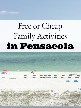 Live in or traveling to Pensacola FL? This list of activities in Pensacola that are free or cheap are great activities for families in Pensacola, FL.