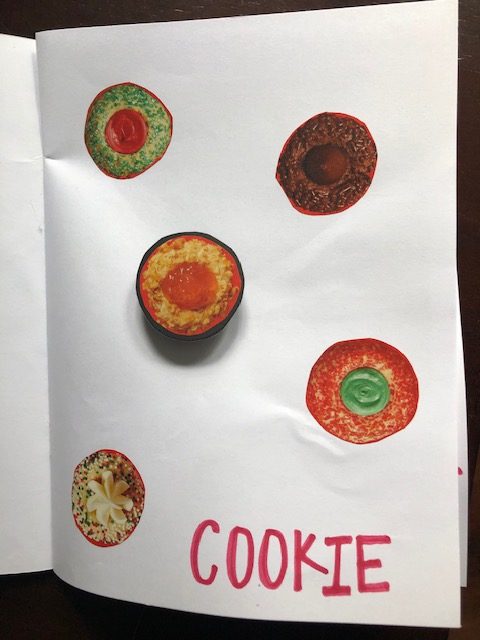 DIY magnet learning busy book