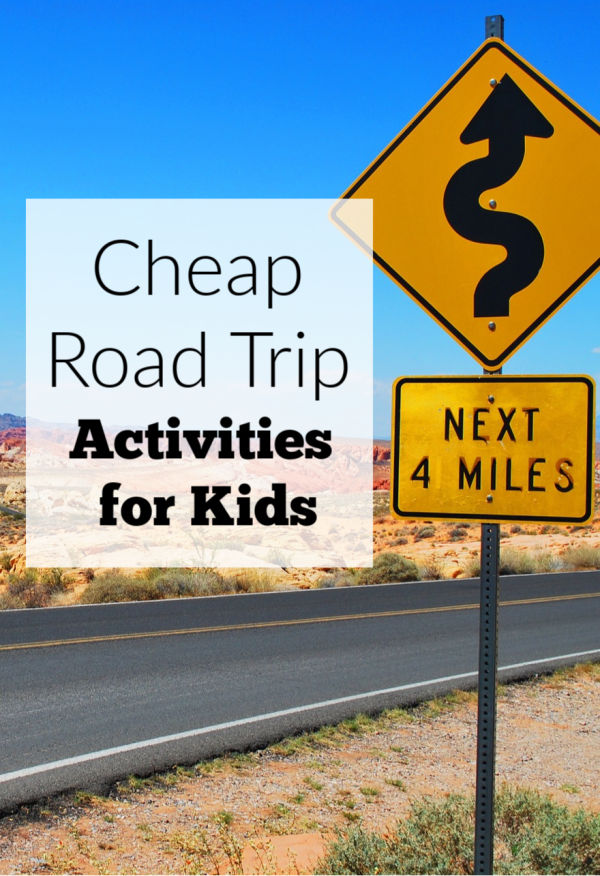 Favorite cheap road trip activities for kids to keep them occupied in the car on your next road trip. These are all electronics-free!
