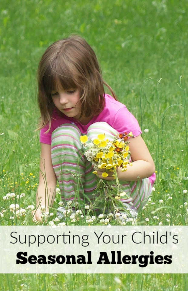 Natural tips for supporting your child's seasonal allergies. Help your child breathe easy with these ideas.
