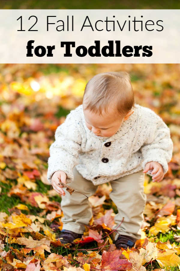 12 Fall activities for toddlers that work for preschool kids too!