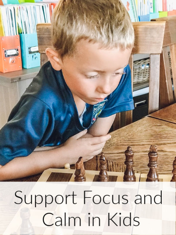 Helping our kids focus and stay calm during back to school time.