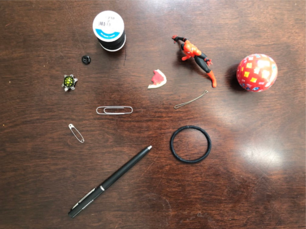 DIY Sensory box activity for kids and brain teaser game for kids