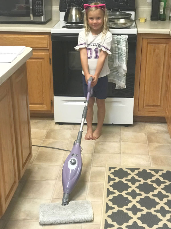 Everyone can help at home-this includes chores for the kids, ideas for dads to spend time with the kids and a focus on the tasks that were most important to complete. I did not have to be the one doing it all at home.