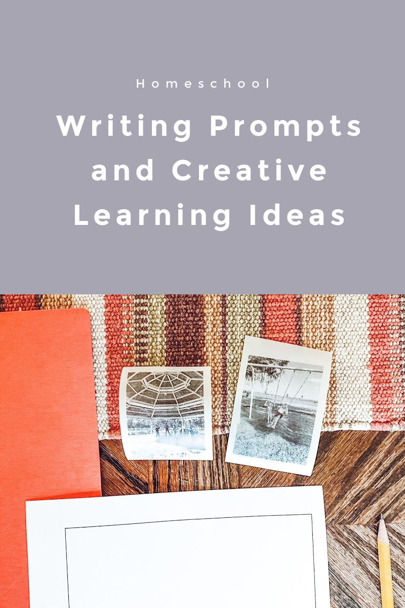Homeschool writing prompts and creative activities with poooliprint pocket printer.