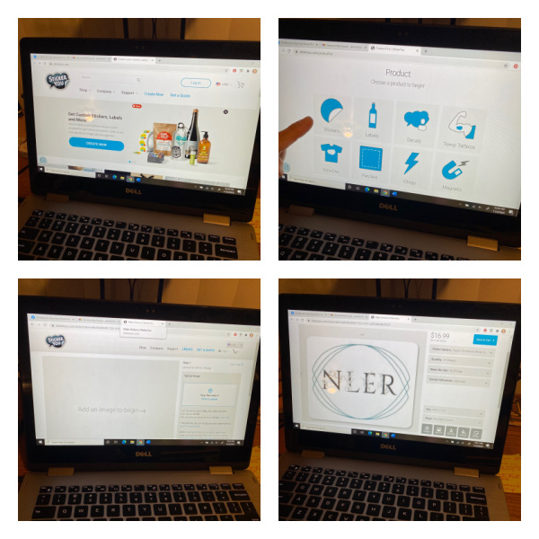 User friendly custom vinyl stickers at Sticker You for home organization or business use.