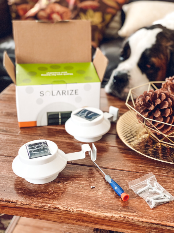 Brightology solarize lights assemble in minutes for a quick weekend project to make your home a haven.