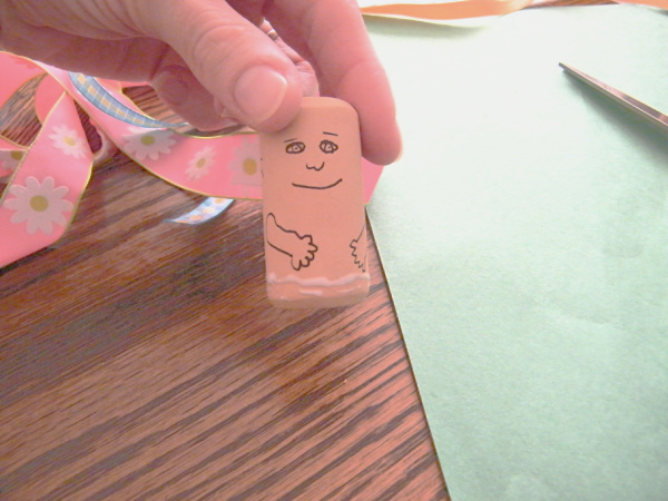 Make DIY toy people as a preschool art project and add them to pretend play.
