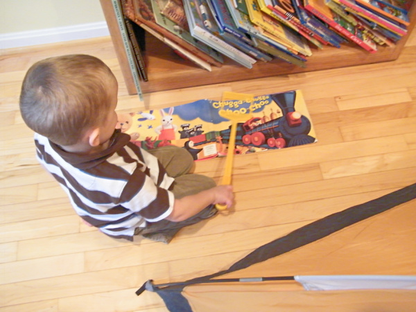 At home word find activity for preschool.