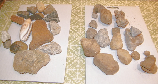 Kids Art Activity with Rocks