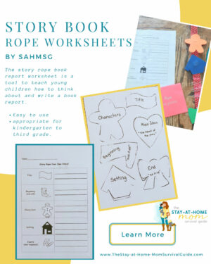 Story Rope Book Report Project Bundle