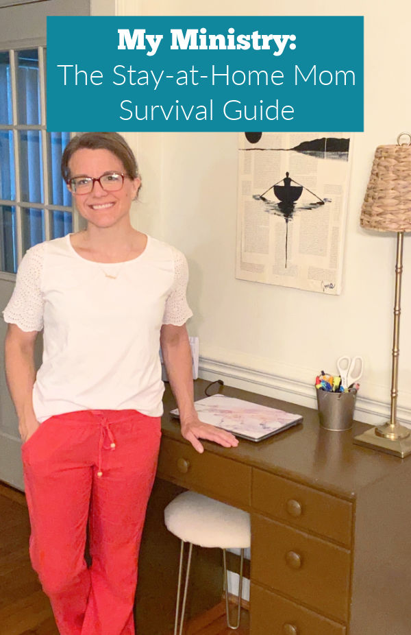 My ministry the stay at home mom survival guide with JoyAmo personalized jewelry.