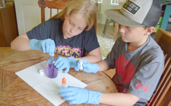 Kids from ages 8 on up can work together to do the experiments in a Generation Genius science kit for homeschool or after school enrichment.