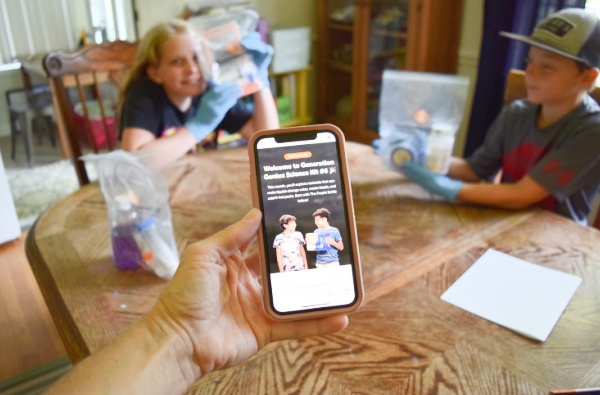 Generation Genius science kits come with video-based step-by-step instructions.
