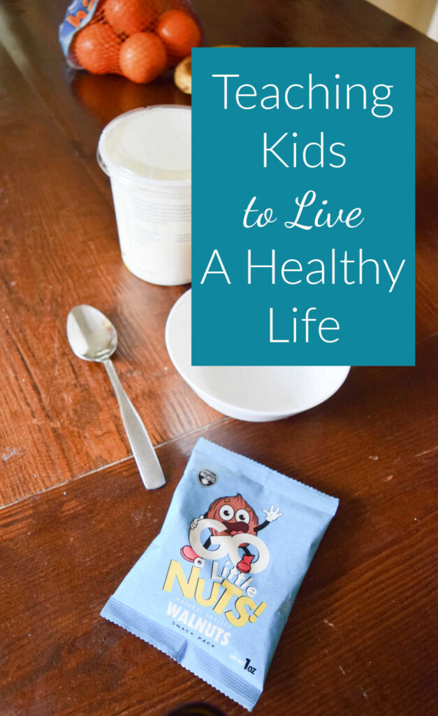 Tips for teaching kids to live a healthy life.