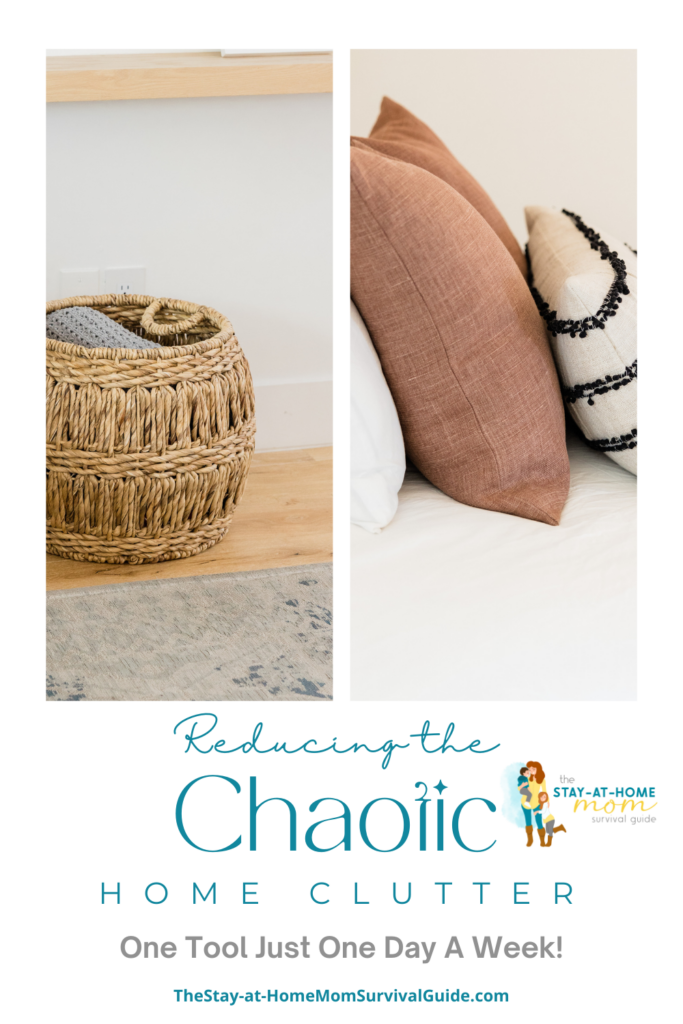 One simple tip that will help you with reducing clutter of kids toys and life at home.