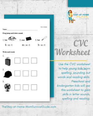CVC Worksheet