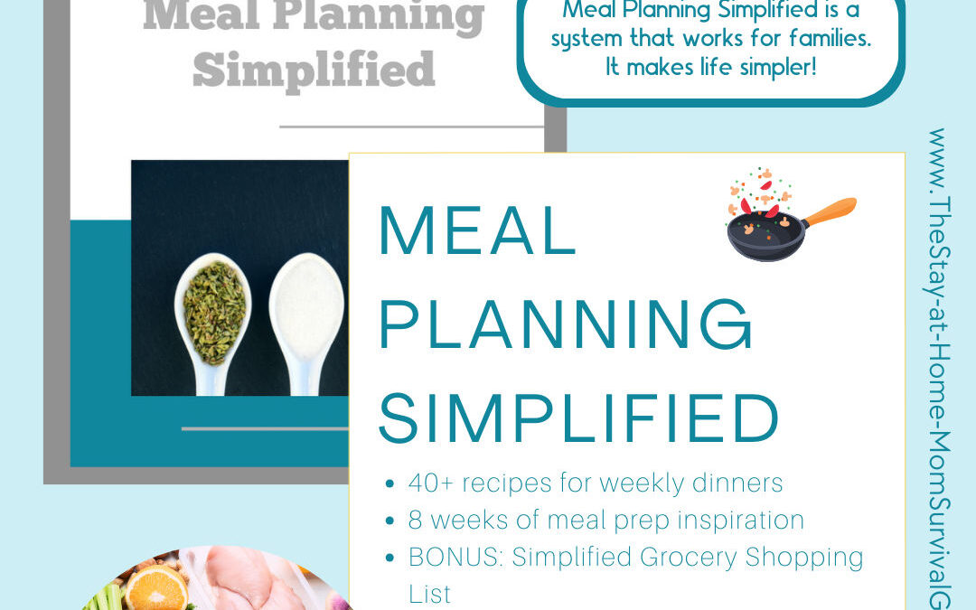 Meal Planning Simplified: 8 Weeks of Dinner Meal Plans
