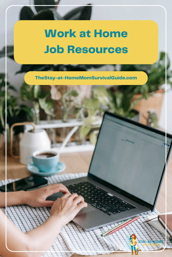 Work at home job resources. New blog post detailing job search sites for at home work.