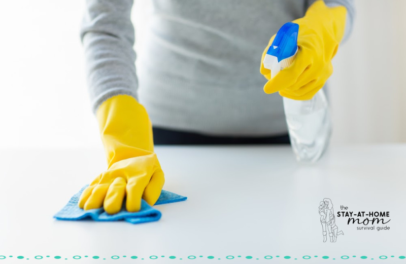 Spring Cleaning Tips for Busy Moms