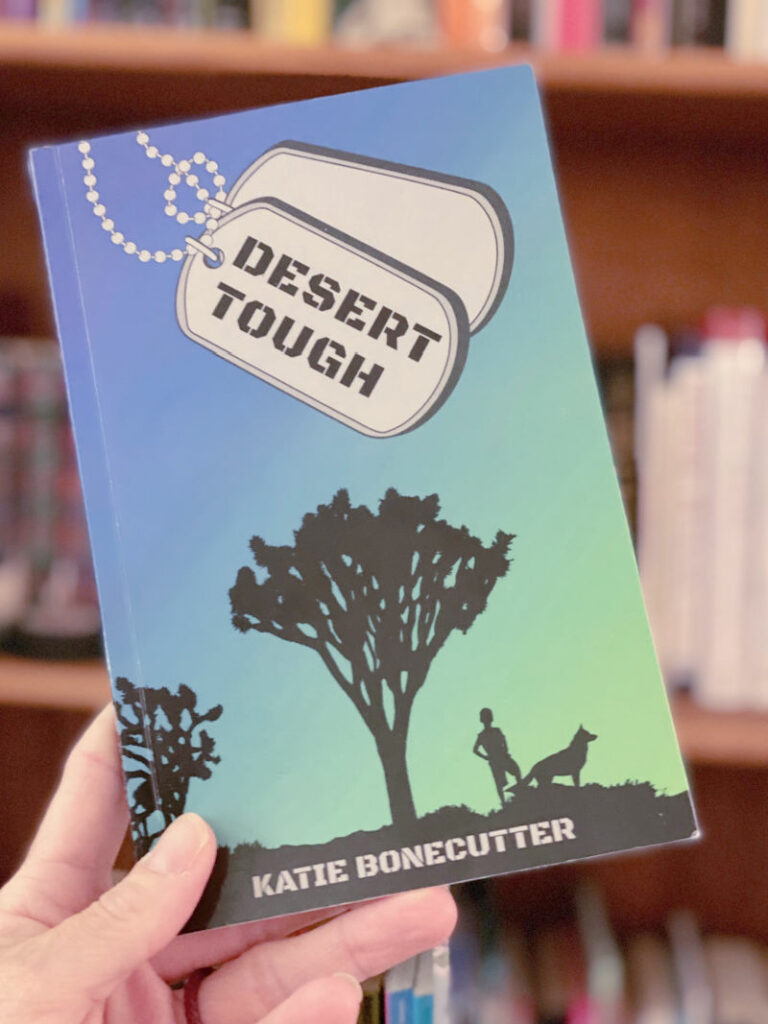 The book Desert Tough written by Katie Bonecutter is a fun family adventure story that follows a young boy through his daily life adventures that any boy can relate to. A top pick for middle grade fiction books for boys to get boys reading more.