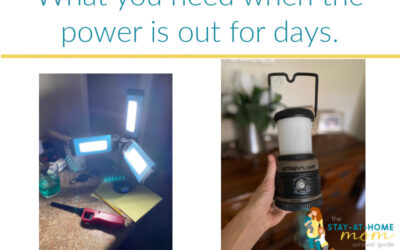 Storm Prep Essentials: Items You Need When Your Power is Out for DAYS
