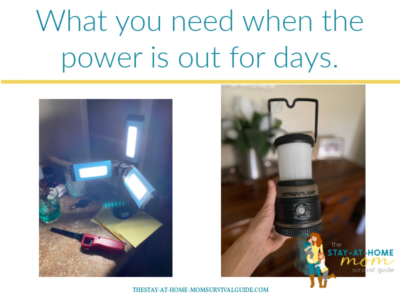 Storm Prep Essentials: Items You Need When Your Power is Out for DAYS