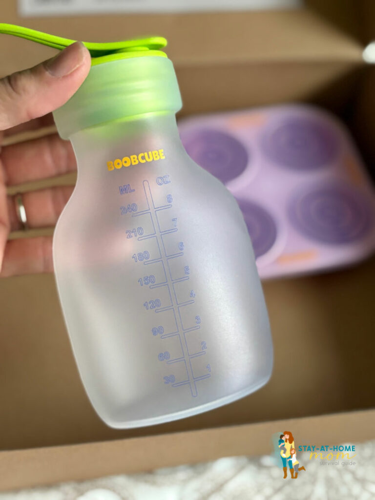 Close up image of the Boobcube first drop kit canteen. Boobcube review. #sponsored