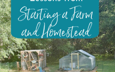 Starting a Family Farm and Homestead